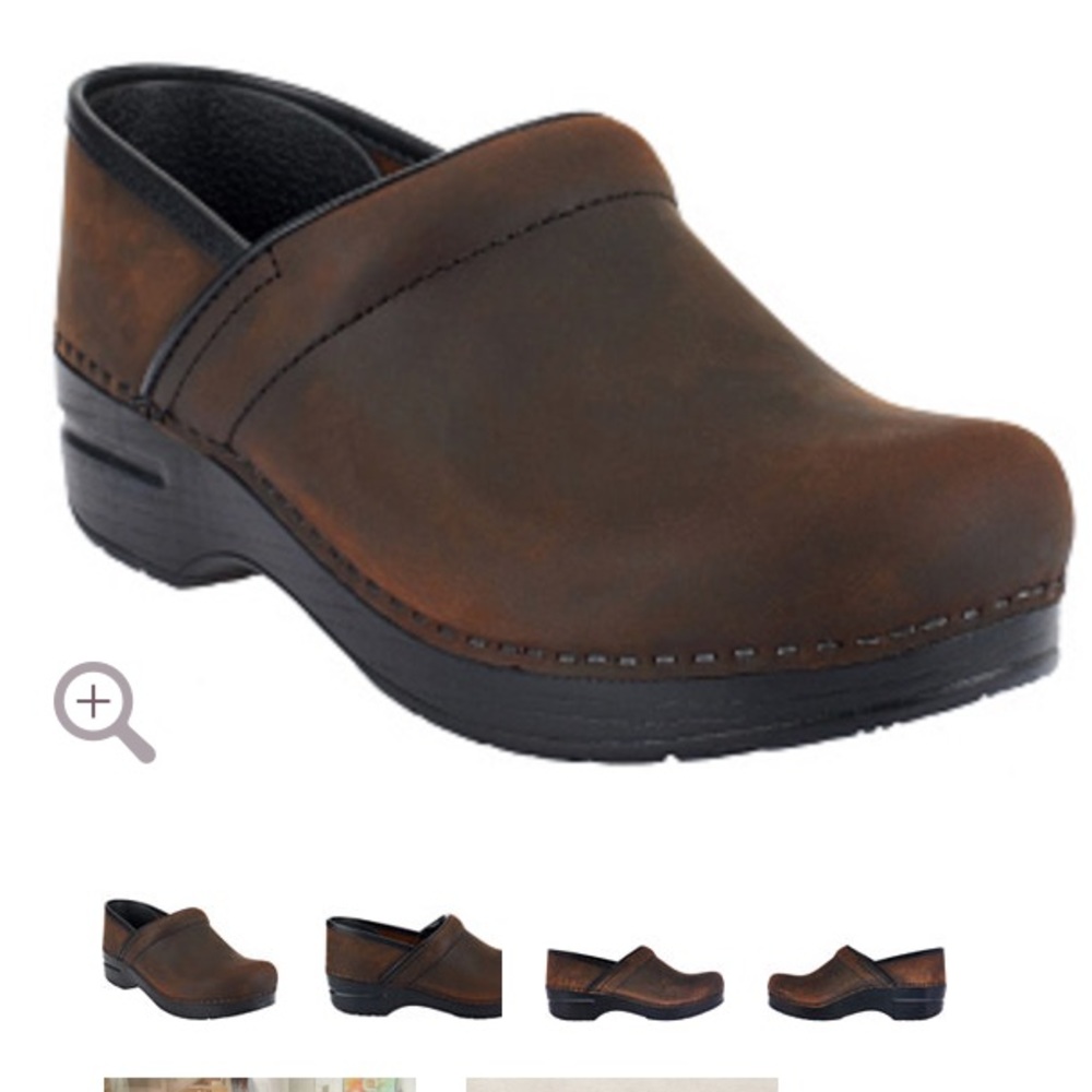 Dansko Professional Clog Oiled Brown Leather